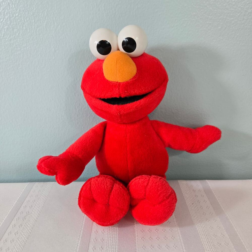 Vintage Sesame Street Baby Elmo Stuffed Animal 12"